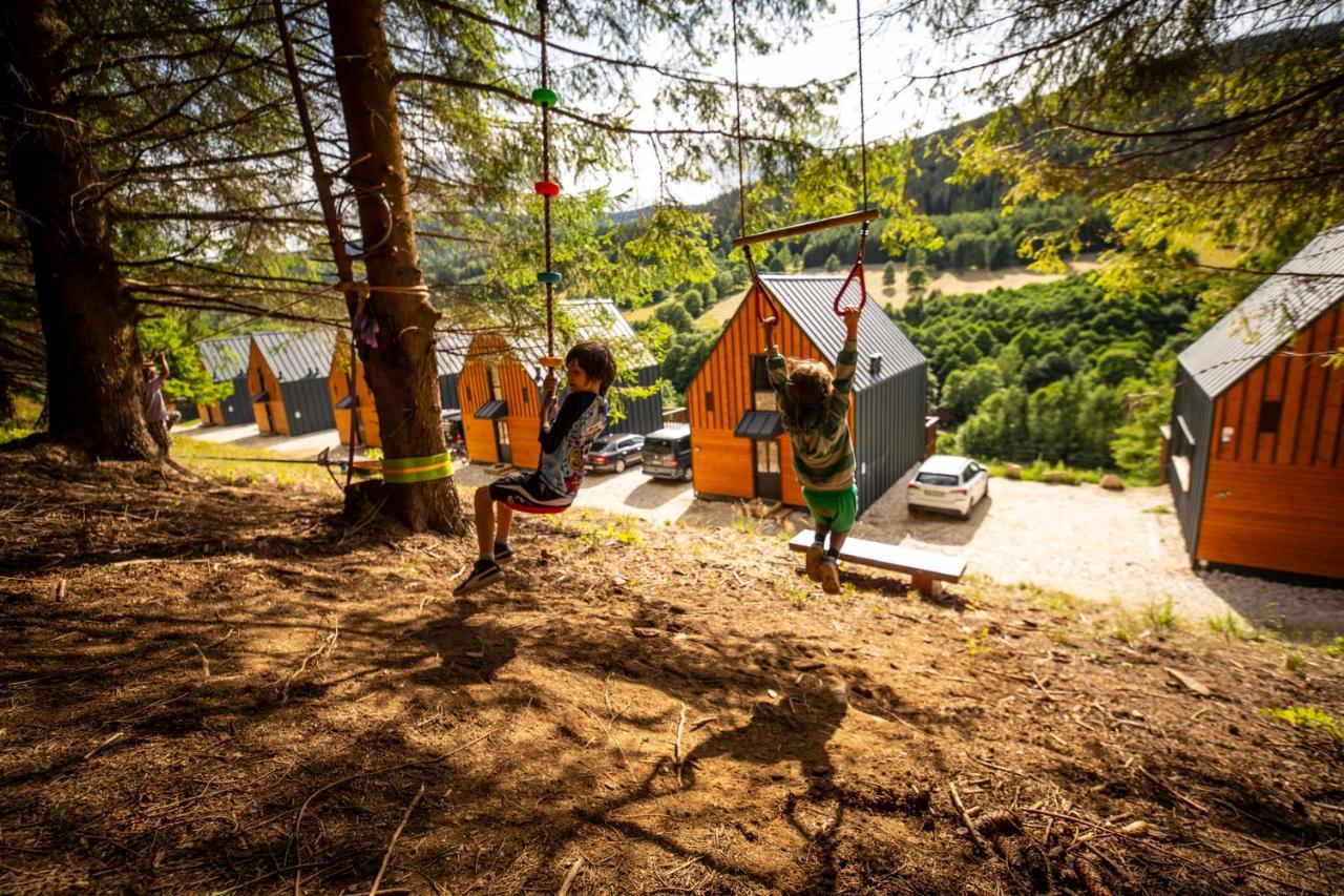 Osada Za Gorami Za Lasami - Domki Z Widokiem Na Snieznik Stronie Śląskie Exterior foto