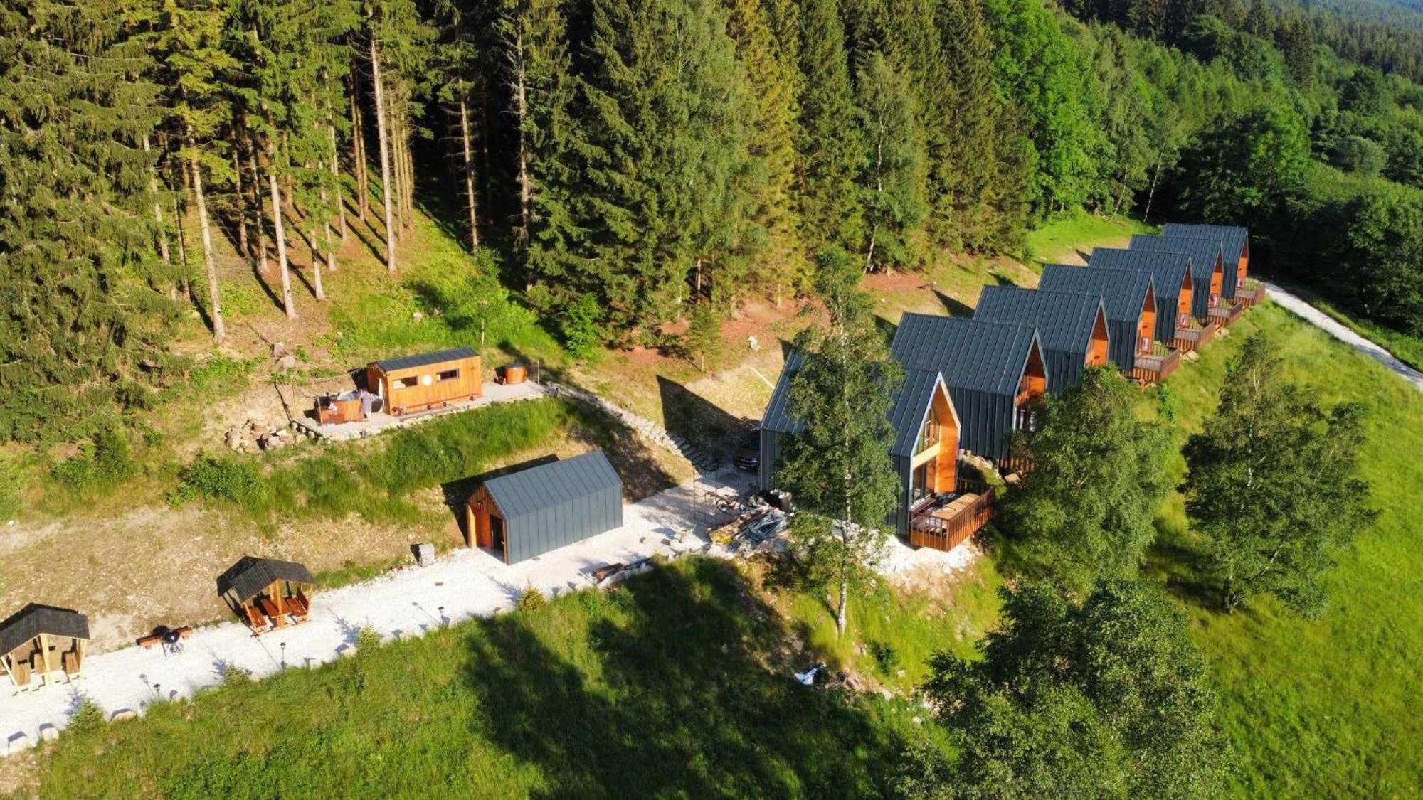 Osada Za Gorami Za Lasami - Domki Z Widokiem Na Snieznik Stronie Śląskie Exterior foto